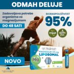 Organski tečni Liposomalni Magneznezijum 375, osetite pravu moć magnezijuma