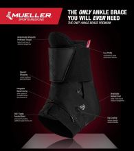 MUELLER ortoza za skočni zglob premium